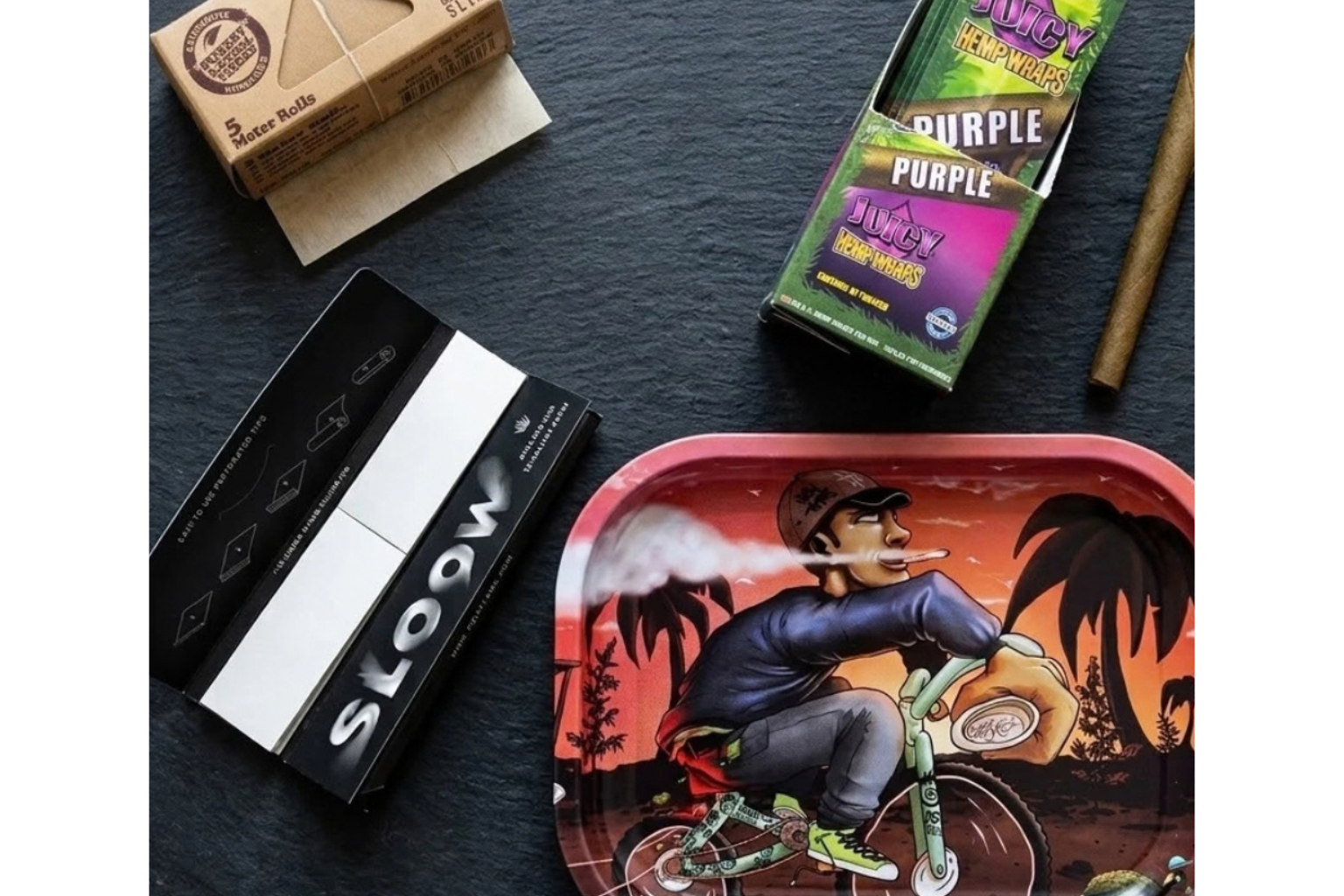 Feuilles à rouler, blunts et plateaux Highkana