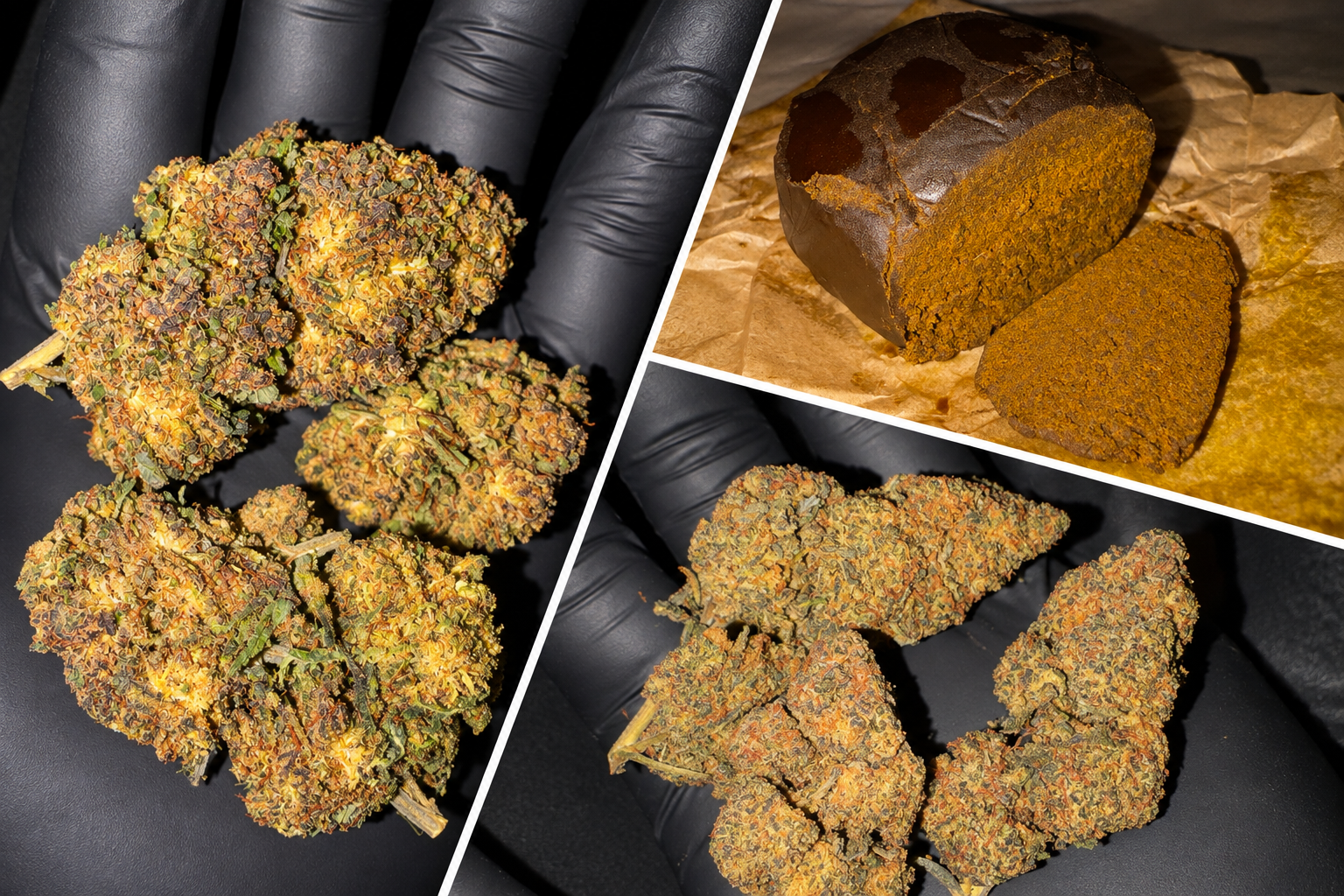 Fleurs, résines et pré-roulés simili-THC